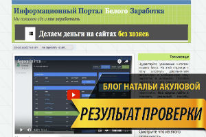 Личная страница Александра Громова The Dropped Websites