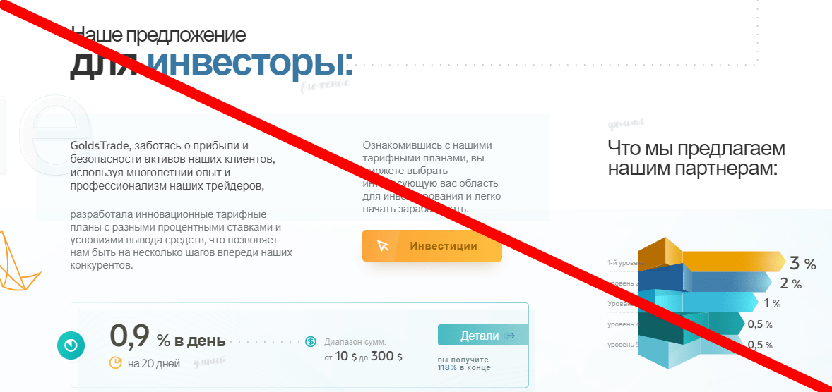 Gold strade отзывы
