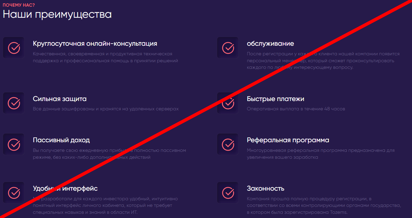 Tozems отзывы