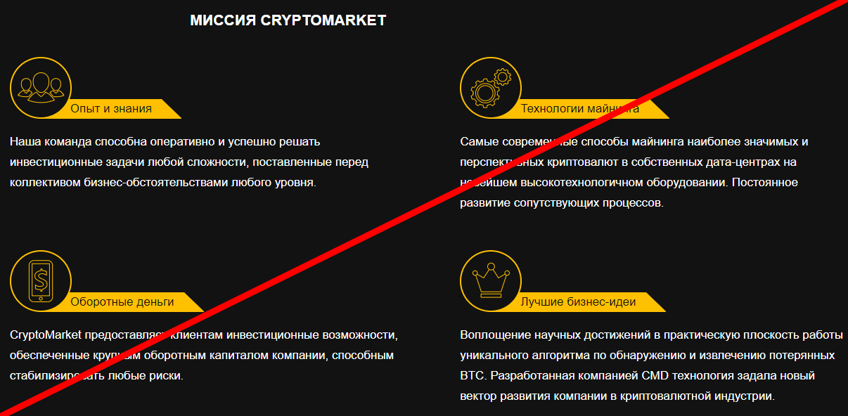 CryptoMarket отзывы 