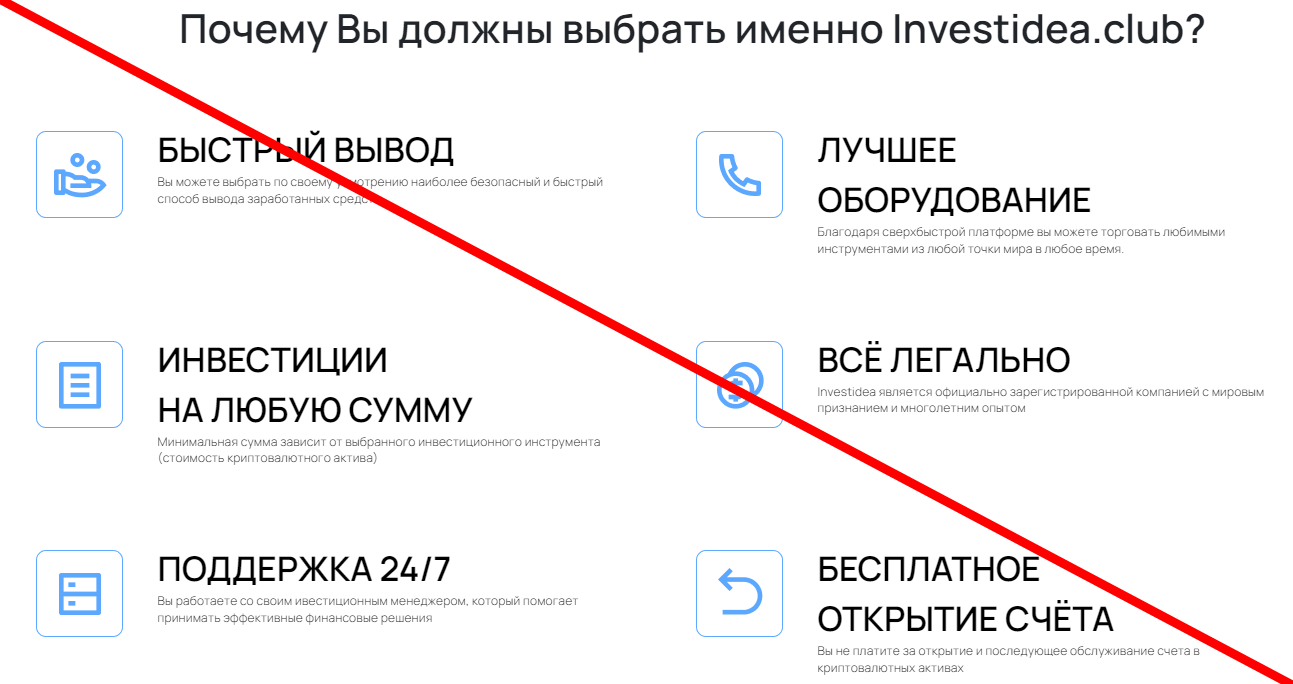 Investidea отзывы