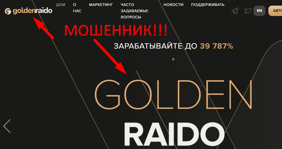 golden raido отзывы