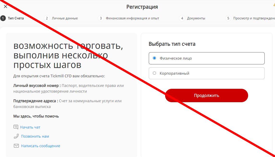 Tickmill отзывы