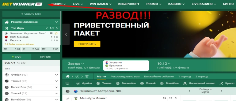 Betwinner отзывы