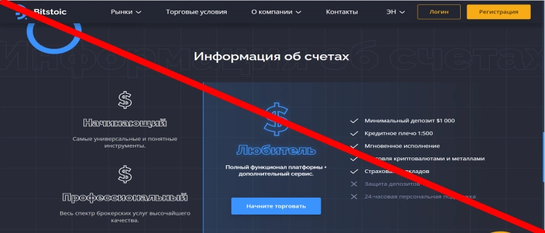 Bitstoic отзывы