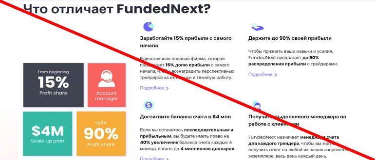 Funded next отзывы