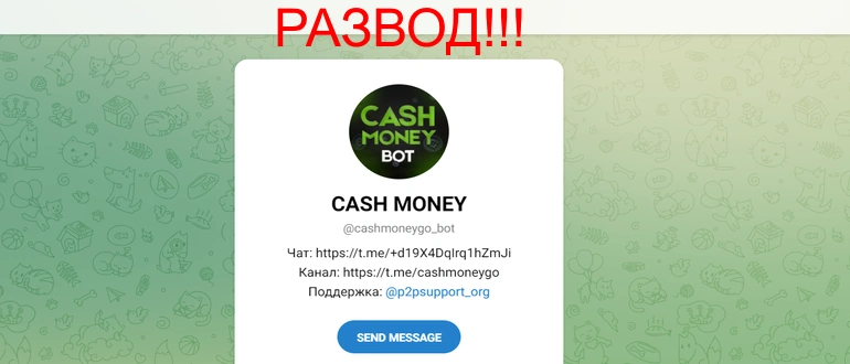 Cash money бот отзывы