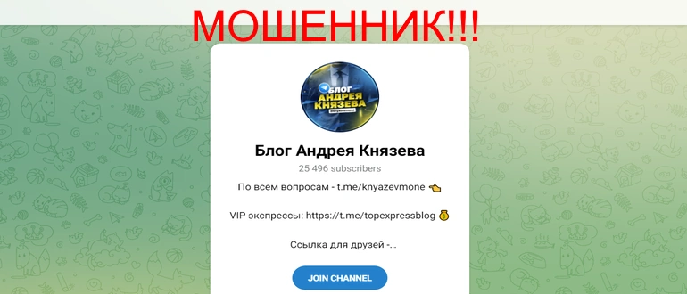 Блог Андрея Князева отзывы