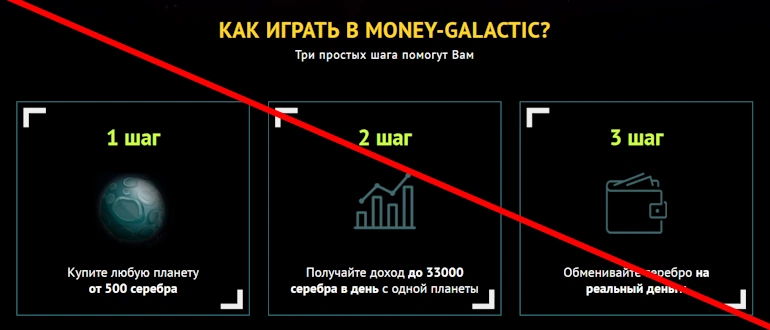 Money Galactic отзывы