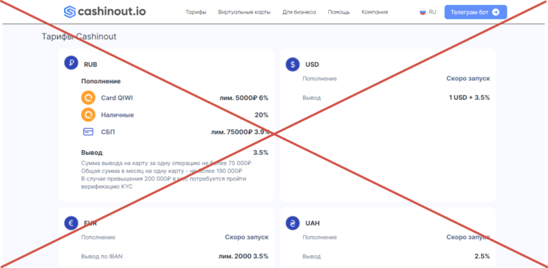Cashinout отзывы - cashinout.io