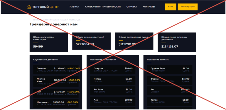 Traders Center — отзывы traderscenter.ru