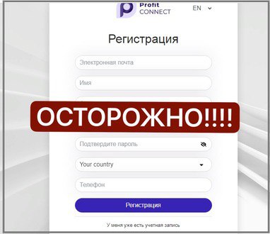 Profit-connect отзывы profit-connect.io