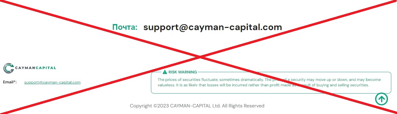 Cayman Capital – обзор и проверка брокера cayman-capital.com