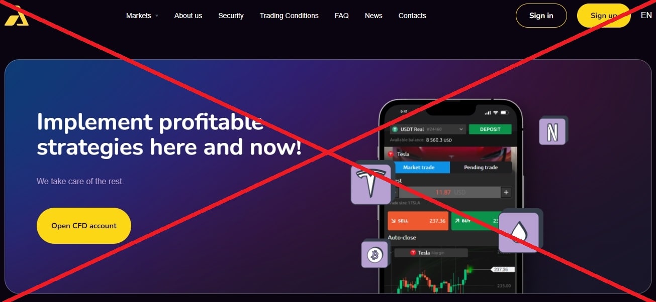 Atrou Stek – обзор и отзывы о брокере atroustek.com