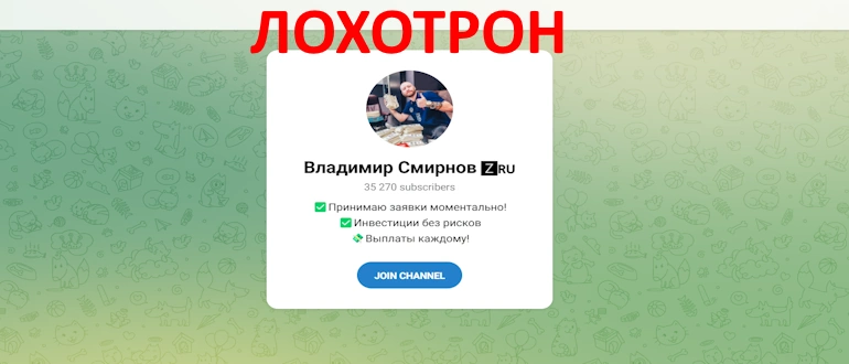 Владимир Смирнов Z отзывы