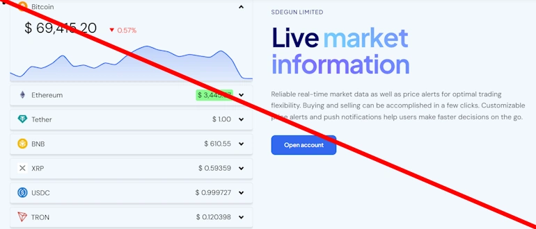 SDEGUN LIMITED отзывы