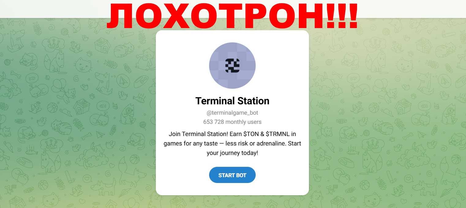 Terminal Station Bot — отзывы