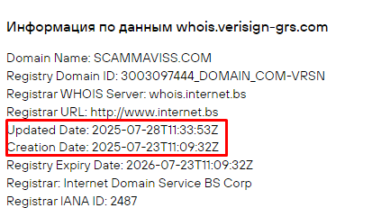 Проект Scammavis — отзывы, разоблачение