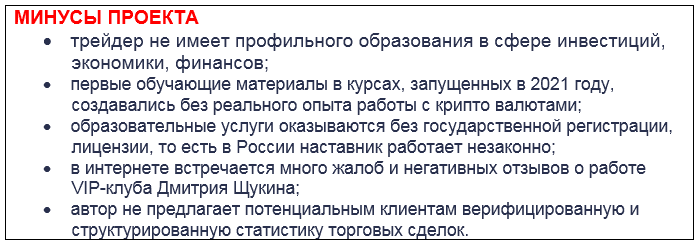 Телеграмм-канал Дмитрий Щукин | Crypto Trading — отзывы, разоблачение