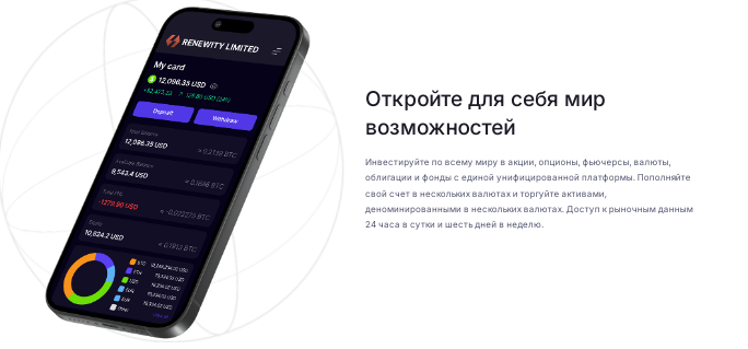Проект Renewity Limited — отзывы, разоблачение