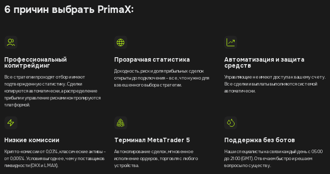 Проект PrimaX — отзывы, разоблачение