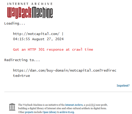 Проект Mot Capital — отзывы, разоблачение