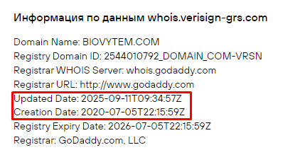 Проект Biovytem — отзывы, разоблачение
