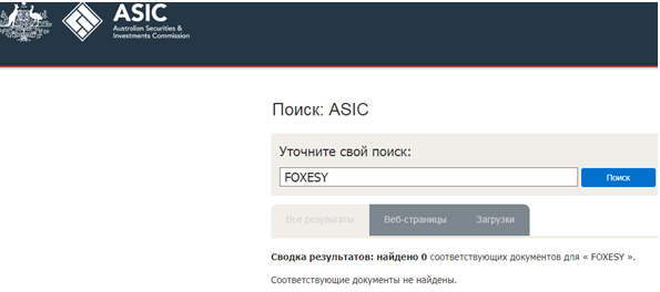 Проект FOXESY — отзывы, разоблачение