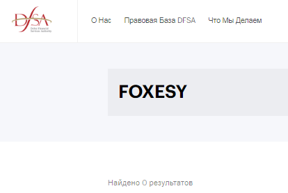 Проект FOXESY — отзывы, разоблачение