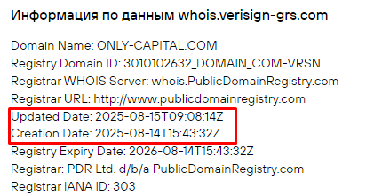 Проект One And Only Capital — отзывы, разоблачение