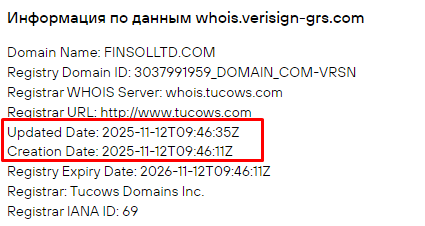 Проект Finsol Ltd — отзывы, разоблачение