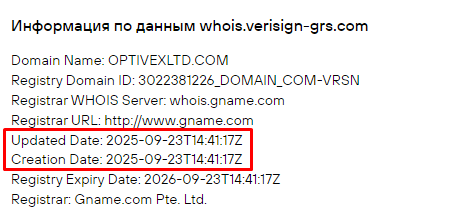 Проект Optivex — отзывы, разоблачение