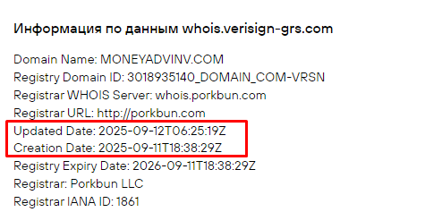 Проект Moneyadvinv — отзывы, разоблачение