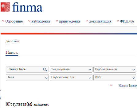Проект Sarandi Trade — отзывы, разоблачение